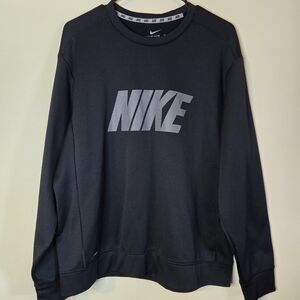 Large Black Nike Thermafit Sweater